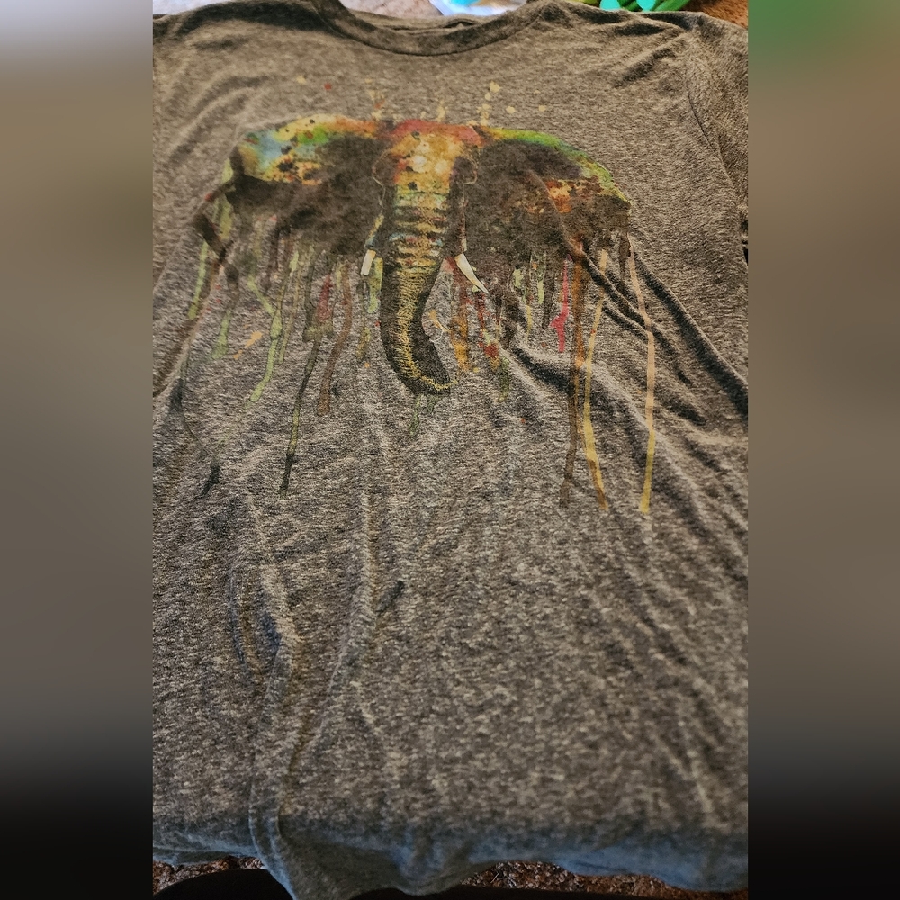 Elephant size large shirt
